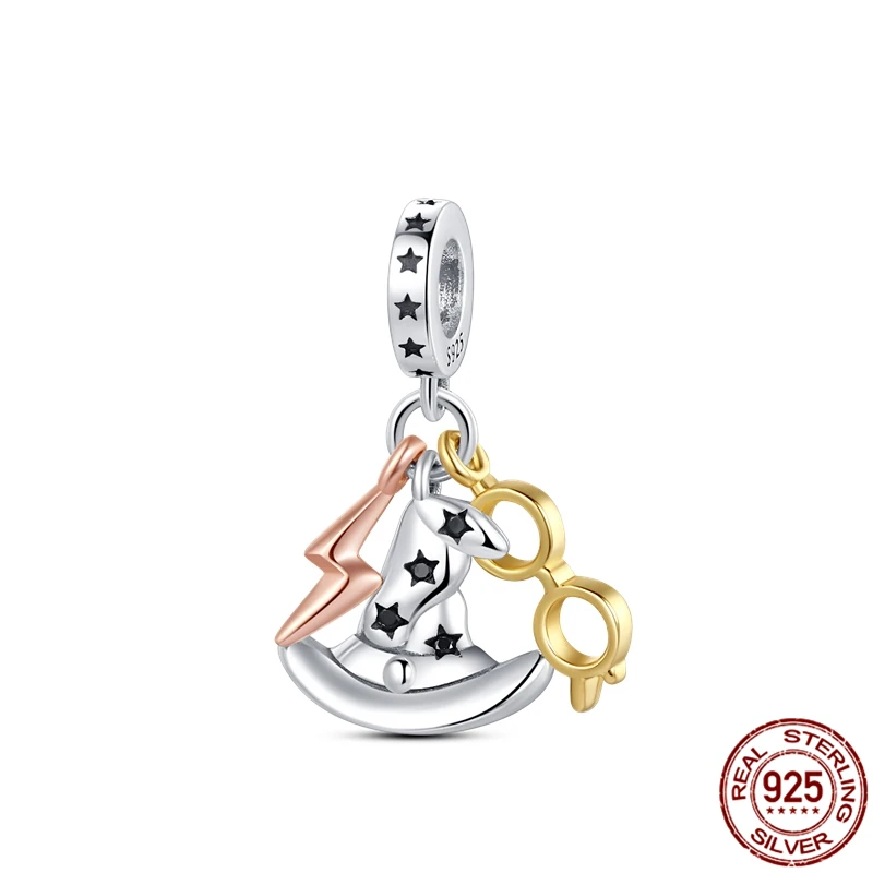 

Бусина-Шарм для браслетов, из серебра 100% пробы, 925 пробы