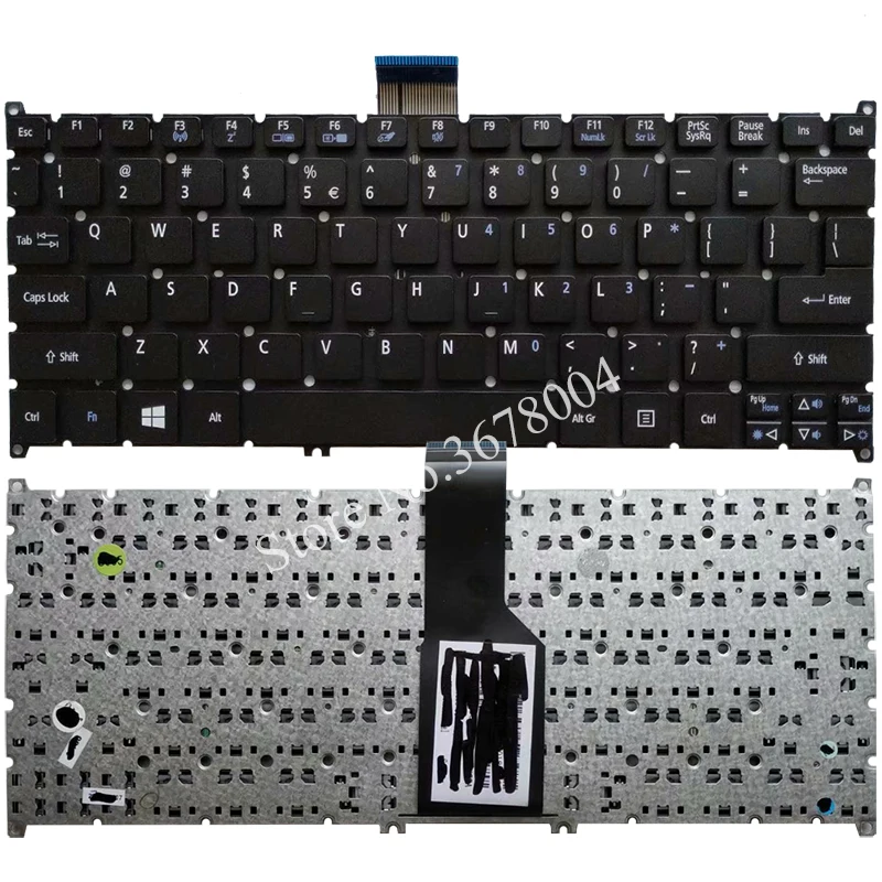 Новая клавиатура для ноутбука ACER Aspire MS2346 MS2377 Q1VZC Chromebook C7 C710 2847 Клавиатура США|keyboard