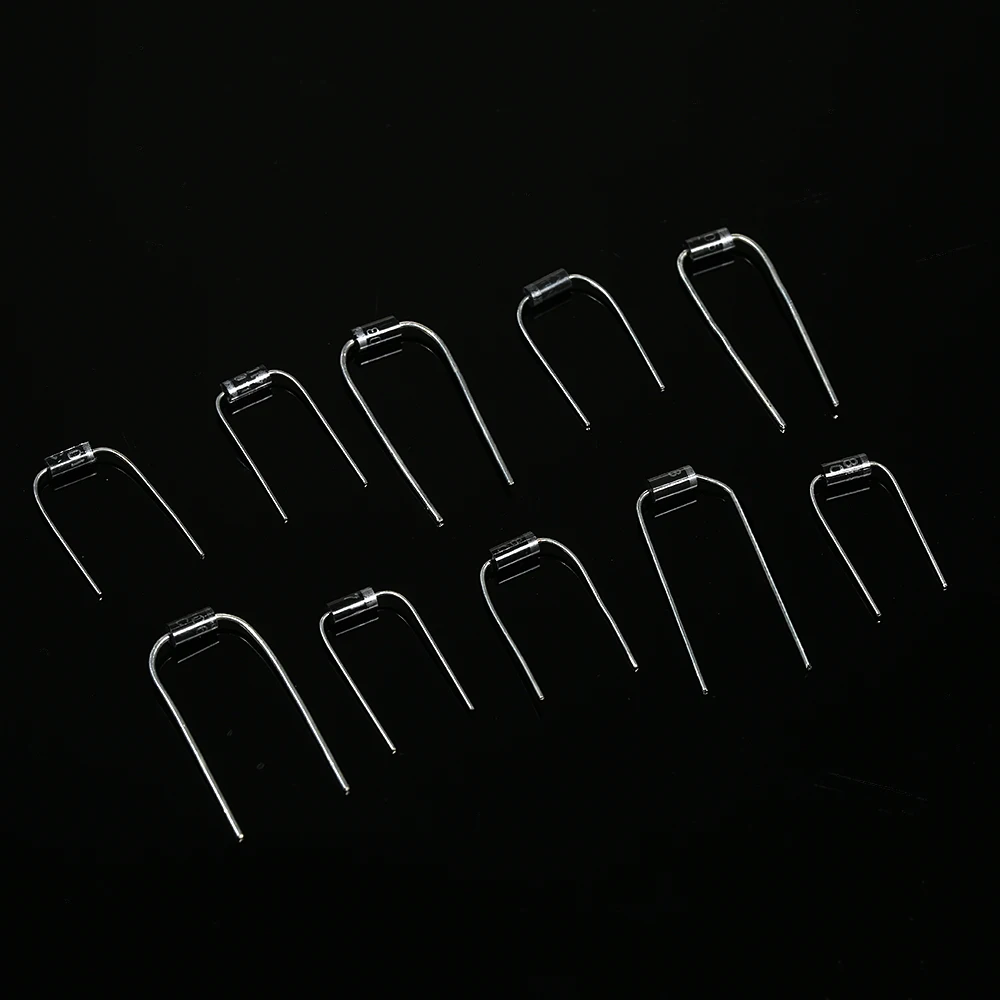 10Values 200pcs Rectifier Diode Schottky Assortment Electronic Kit 1N4001~1N4007 1N5817 1N5818 1N5819 With Storage Box | Инструменты