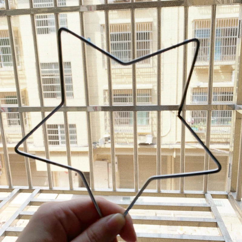 Металлическая петля в форме пятиконечной звезды Ювелирные компоненты сделай сам