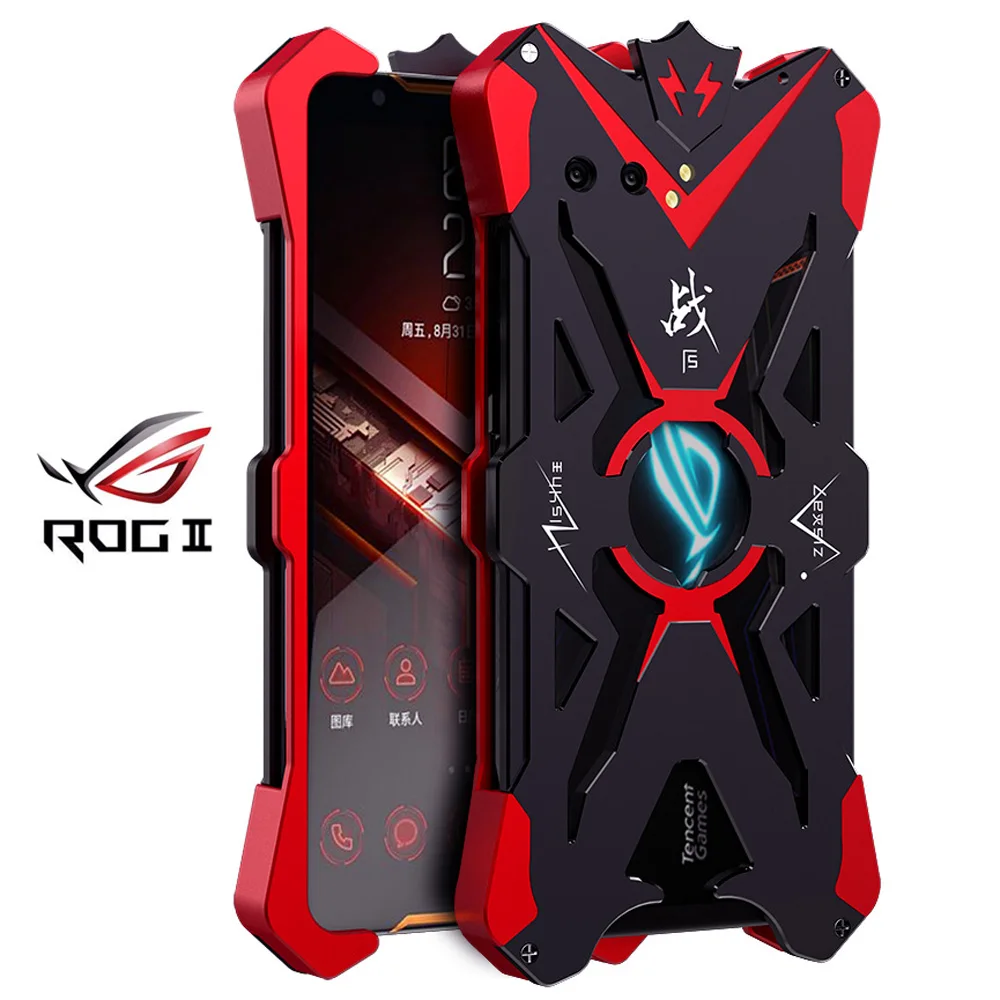 Алюминиевый металлический корпус противоударный чехол для ASUS ROG2 Phone2 ROG3 Phone3 ROG Phone