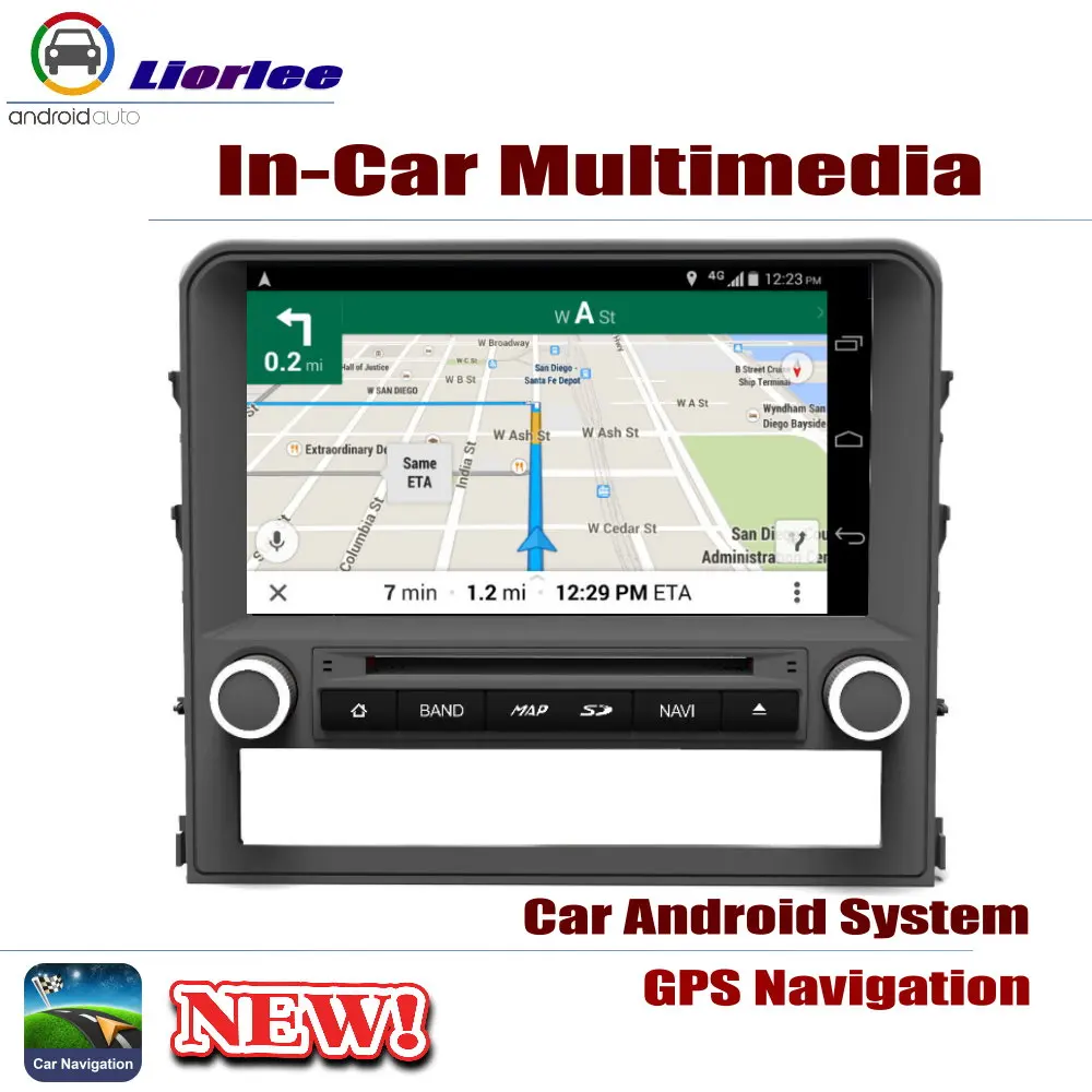Автомобильный радиоприемник DVD плеер GPS навигация для Toyota Land Cruiser 2016 2019 Android HD