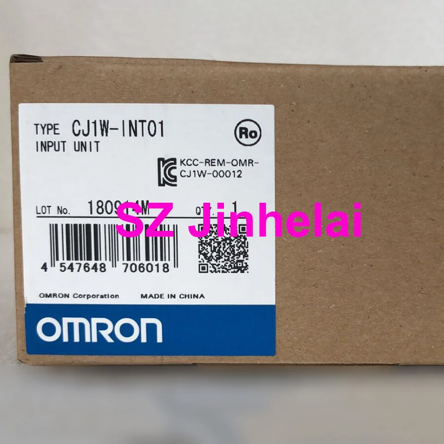 OMRON CJ1W INT01 подлинный оригинальный ПЛК контроллер блок ввода|Пневматические