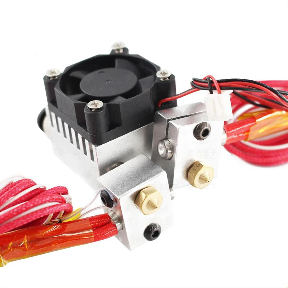 Запчасти для 3D принтера Chimera Hotend Kit двухцветный экструдер 2 в выхода