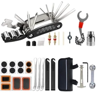 bicycle tools kits tire patch repair crank puller chain splitter cutter breaker flywheel remover spoke wrench bike accessorie