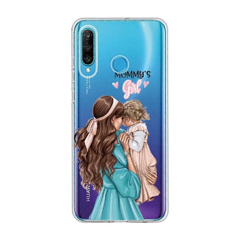 Тонкий мягкий прозрачный чехол из ТПУ для Huawei Honor Mate 10 20 Nova P20 P30 P40 P Smart | Мобильные