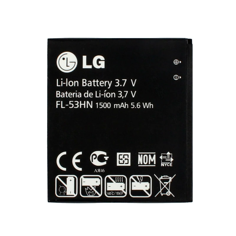 Оригинальный FL-53HN Аккумулятор для LG Optimus 2X P990 P993 P920 P999 SU660 | Мобильные телефоны и