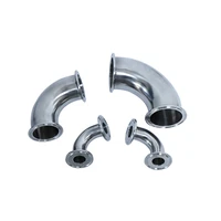 34 1%e2%80%9d 2%e2%80%9d 3%e2%80%9c 4 19mm 102mm pipe od sanitary tri clamp feerule od 90 degree elbow pipe fitting stainless steel 304 homebrew