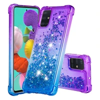 s20 plus case on for samsung s20 ultra case a51 a71 bling glitter dynamic shockproof cover for samsung galaxy a51 a71 case women