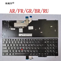 arfrgrbrru new laptop keyboard for lenovo thinkpad e550 e550c e555 e560 e565