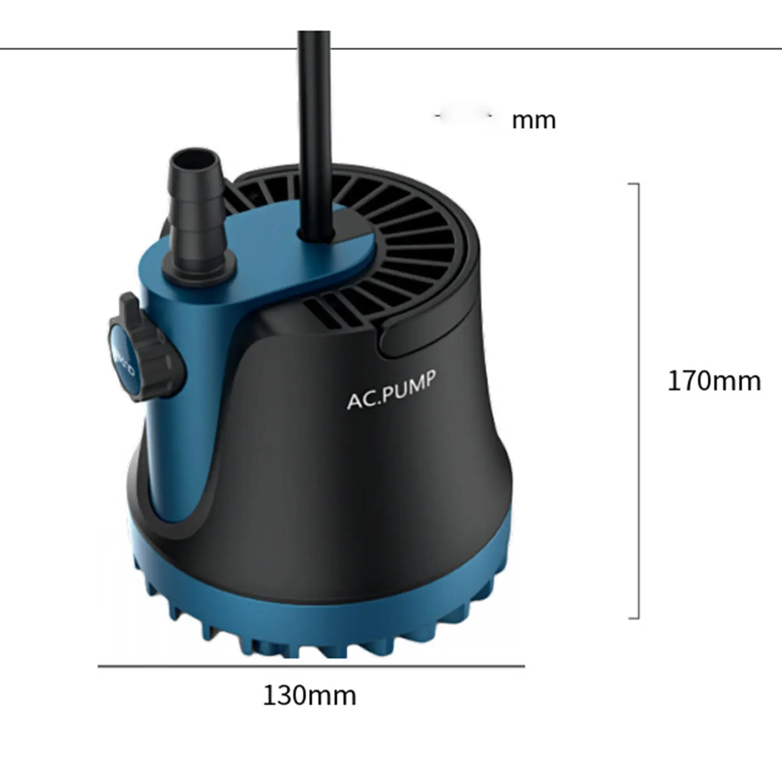 

-Quiet Submersible Water Fountain Pump Filter Fish Pond Aquarium Water Pump Tank Fountain
