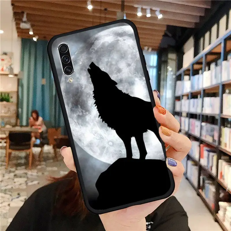 

wolf Ferocious animal Phone Case For Samsung galaxy A S note 10 7 8 9 20 30 31 40 50 51 70 71 21 s ultra plus