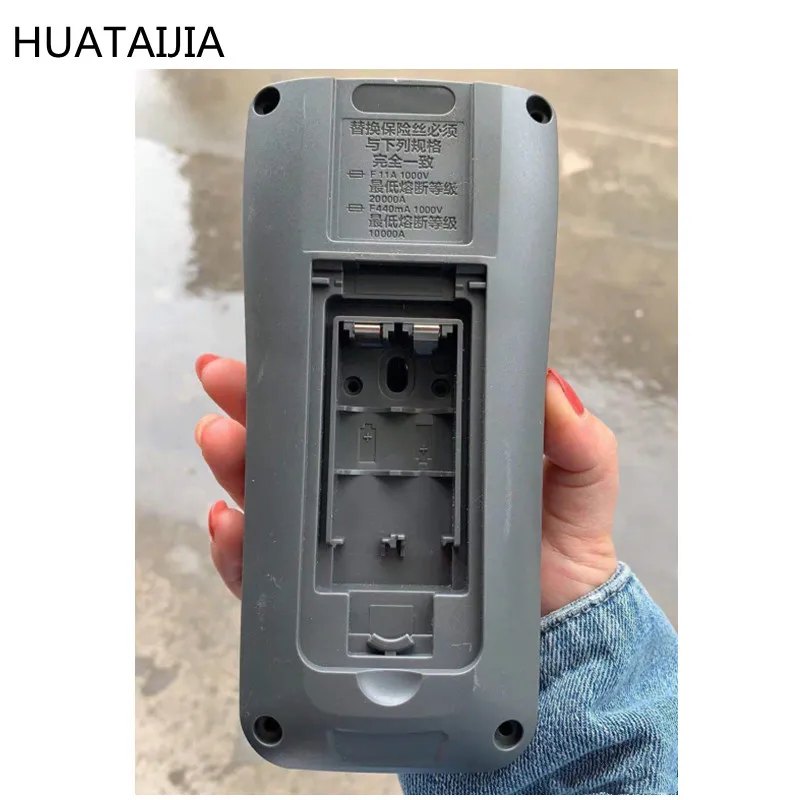 Funda frontal antigua y usada para FLUKE 17B +, cubierta trasera fluke 17B +, funda trasera Fluke 17B plus, cubierta frontal 17B plus-1