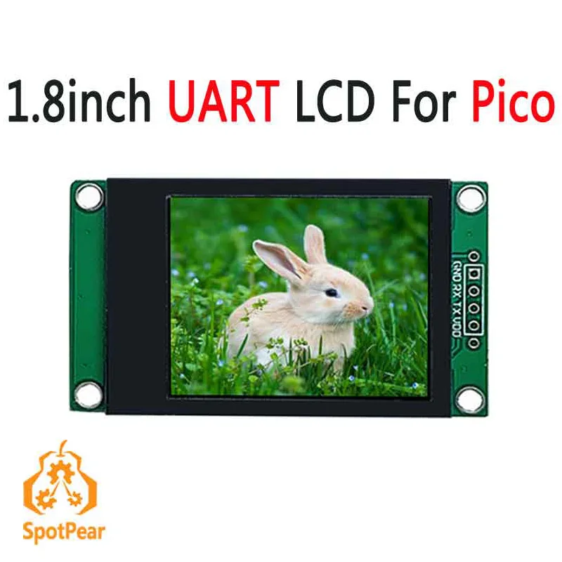 Модуль дисплея Raspberry Pi Pico 1 8 дюйма ЖК-дисплей UART для SMT32/Arduino/RPI | Компьютеры и офис