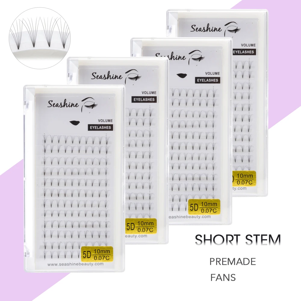 Индивидуальные ресницы Seashine 100% ручная работа Заводские красавицы для макияжа