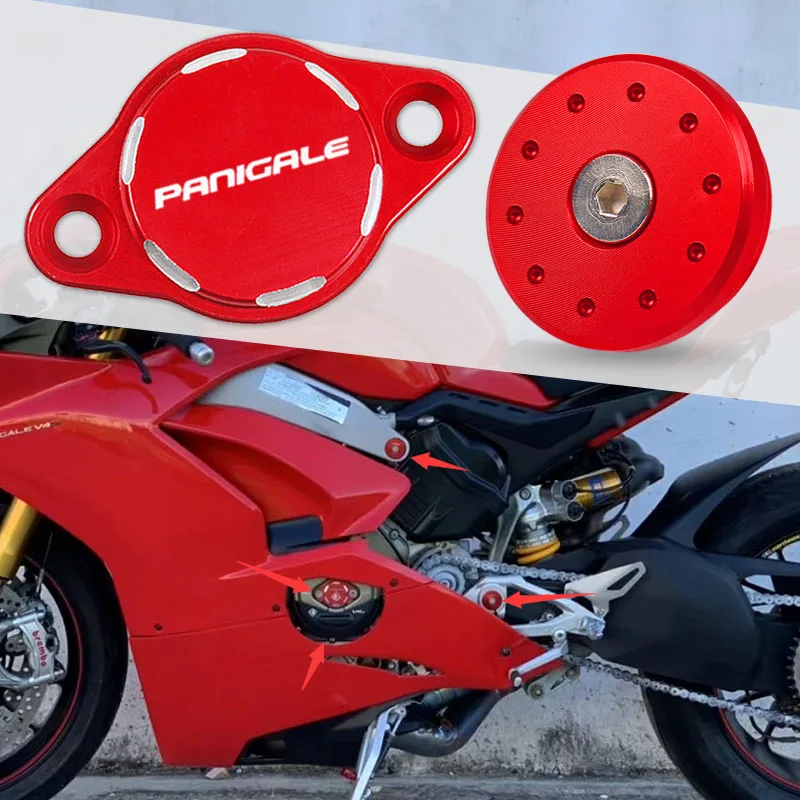 Декоративная крышка двигателя мотоцикла переменного тока для DUCATI PANIGALE V4/S Streetfighter