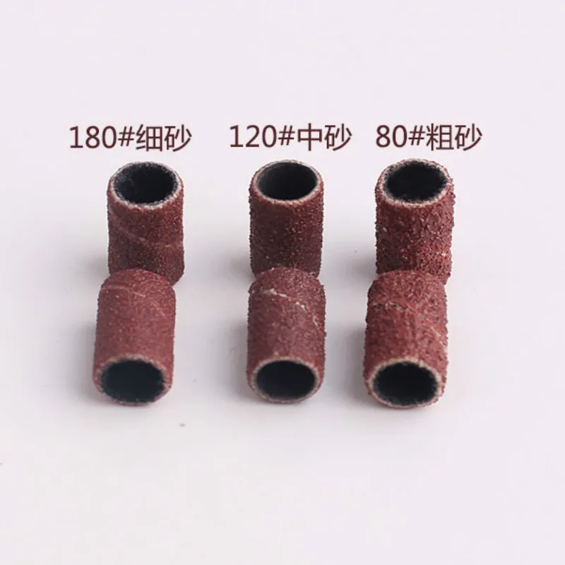 Абразивная Песочная головка для ногтей абразивные ленты маникюра и педикюра