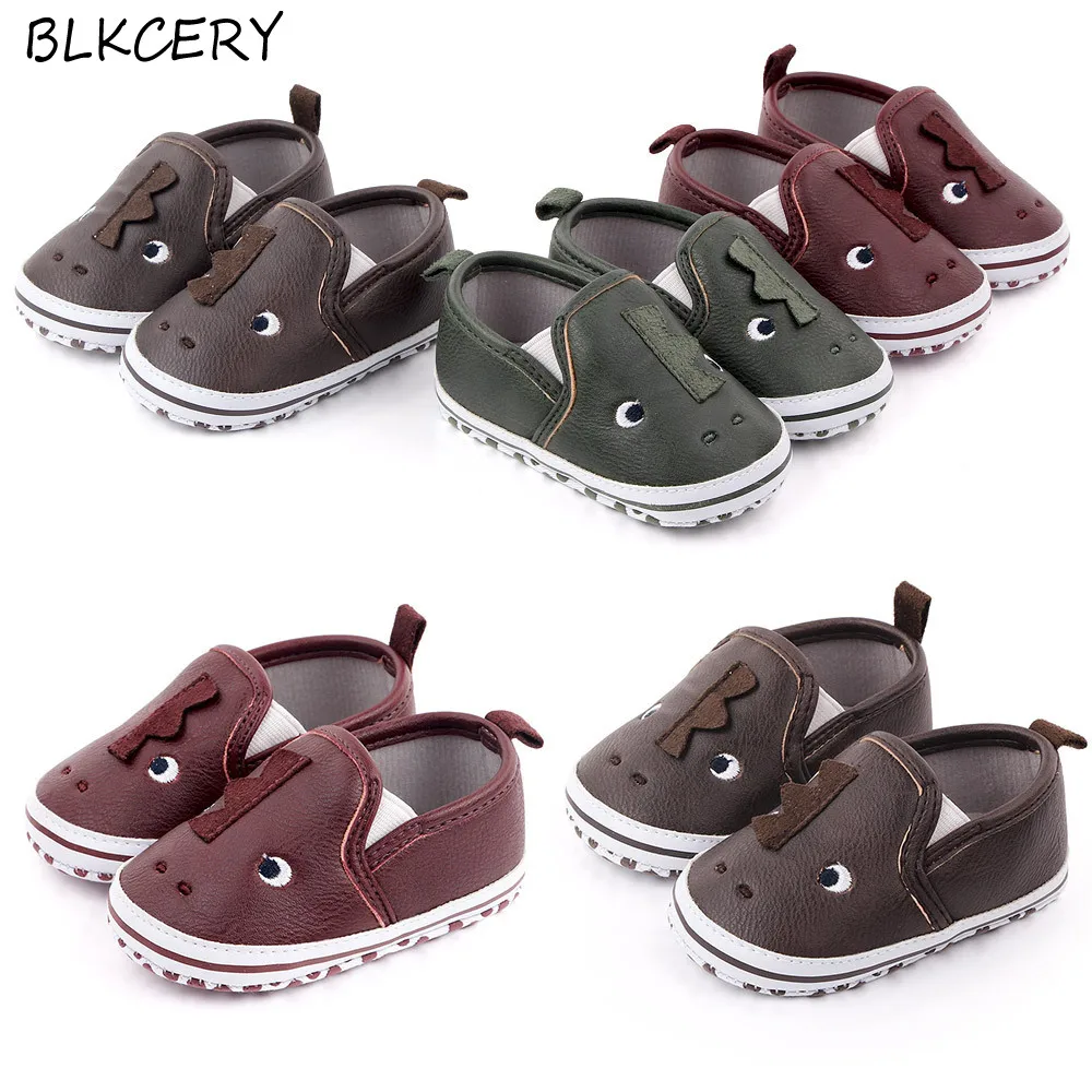 

Фирменная обувь для новорожденных, обувь для мальчиков, раньше для 1 года, мультяшная мягкая подошва, обувь для детской кроватки, обувь для н...