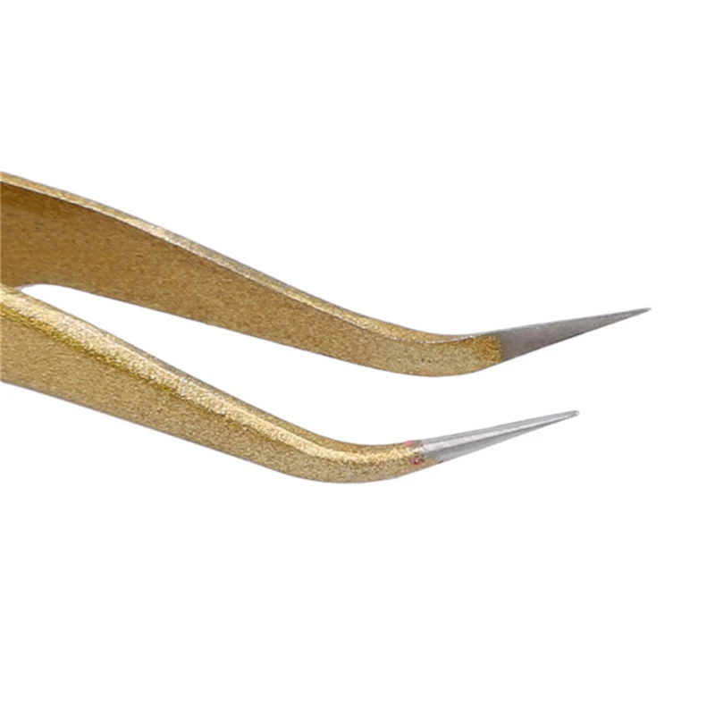 

Metal Anti-Static Bending Straight Tip Tweezers Precision Welding Electronic ESD Tweezers For Soldering Tool Set