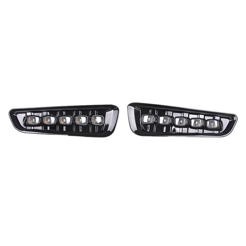 

2Pcs for LED Daytime Running Light New Ford F150 F-150 Raptor Streamer Double Color Car Light