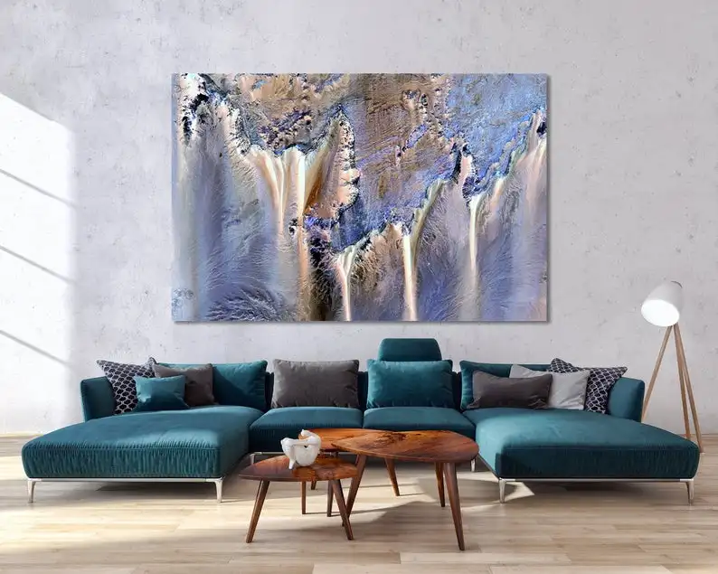 

Абстрактный экспрессионизм, пейзаж на холсте, настенное искусство, офисное настенное украшение, абстрактный холст, современное искусство, ...