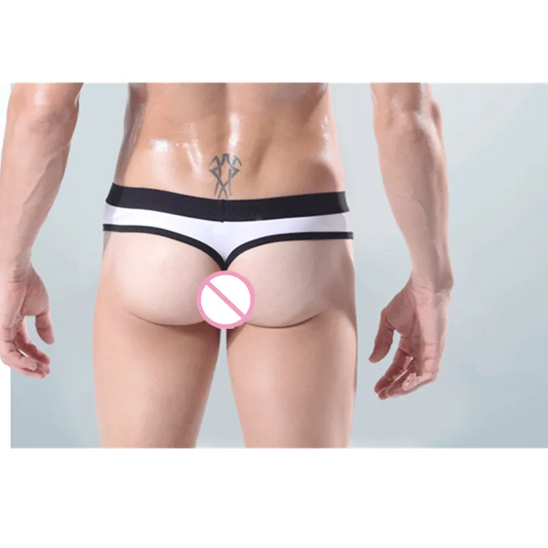 Мужские сексуальные трусы Briefs нижнее белье пенис яички раздельные Выпуклое с