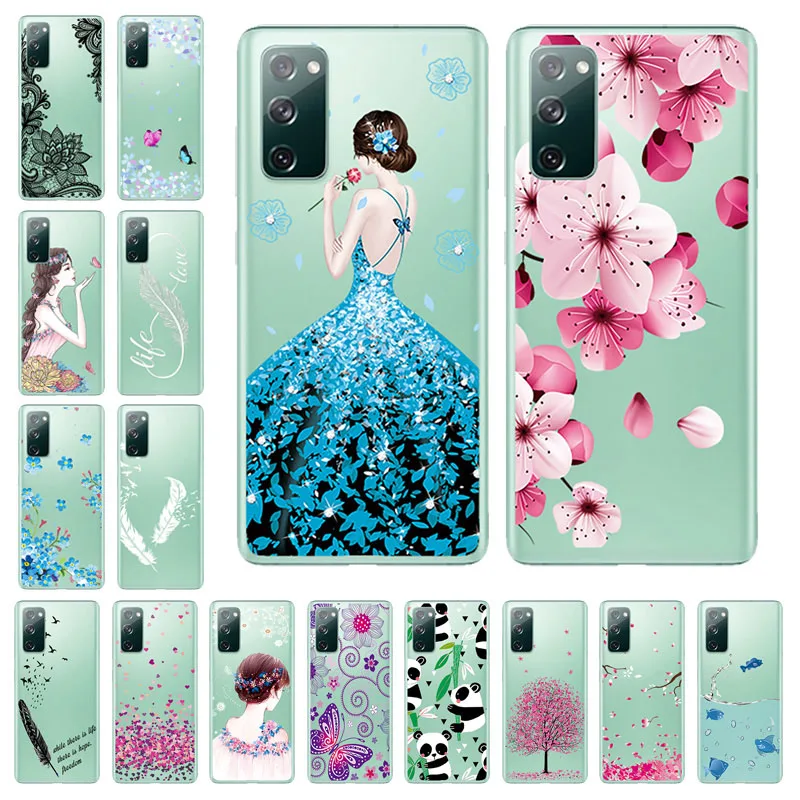 

Protective Ultra Case For Samsung S21 Plus Case Transparent Soft Cover For Samsung S20 FE Lite S30 S21 Plus Note 20 Ultra Shell