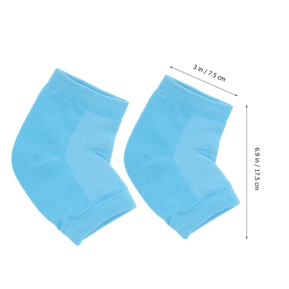 

2 Pairs Heel Sleeve Moisturizing Heel Sock Protection Ankle Sock