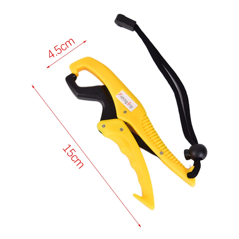 

ABS Plastic Fish Lip Holder Fishing Gripper Floating Lip Gripper Gripper Controller Fishing Gear With An Adjustable Rope