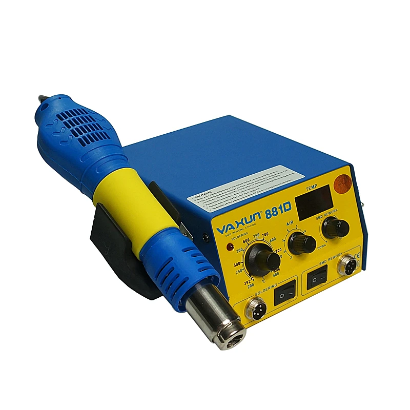 YAXUN YX-881D SMD паяльная станция горячего воздуха для ремонта сотовых телефонов BGA