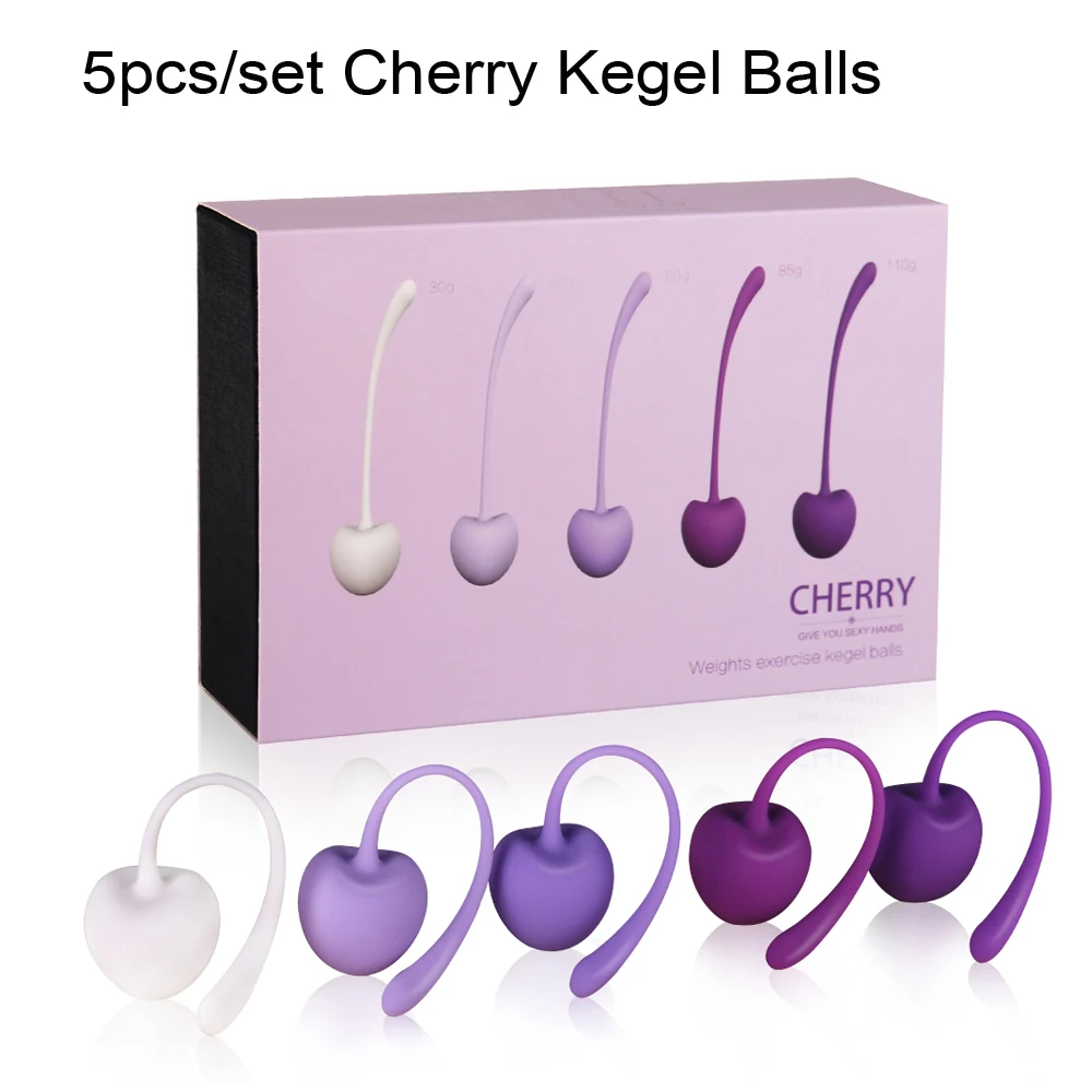 Секс-продукт медицинский силиконовый Вес Упражнения вагинальные шарики