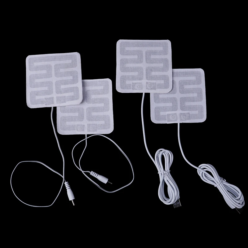 2 шт. 5 в углеродное волокно грелка для рук USB нагревательная пленка Электрический