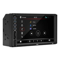 80 hot sale n6 7 inch touch screen 2 din car radio bluetooth video mp5 player with camera auto intelligent system