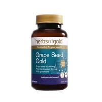 herbsofgold grape seed glutathione non capsule 60 capsulesbottle free shipping
