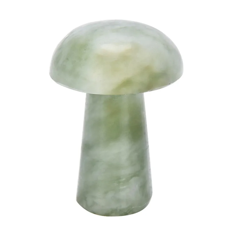 

Health Care Tool Stone Mushroom Massage Jade Facial Body Foot GuaSha Thin Anti-wrinkle Relaxation