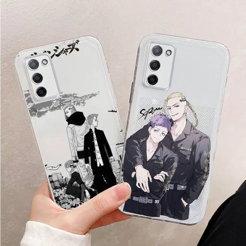 

Tokyo Revengers manjiro sano Phone Case Transparent For oppo R17 R15 R11 R9 F11 A32 A39 K7 K5 S X PRO PLUS moible bag