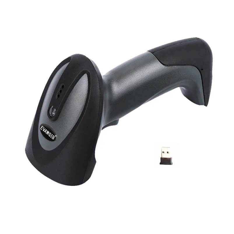 smart 2D Wireless COMS Handheld barcode scanner QR 2.4GHZ PDF417 code reader high-quality barcode reader with memory SIMSCAN