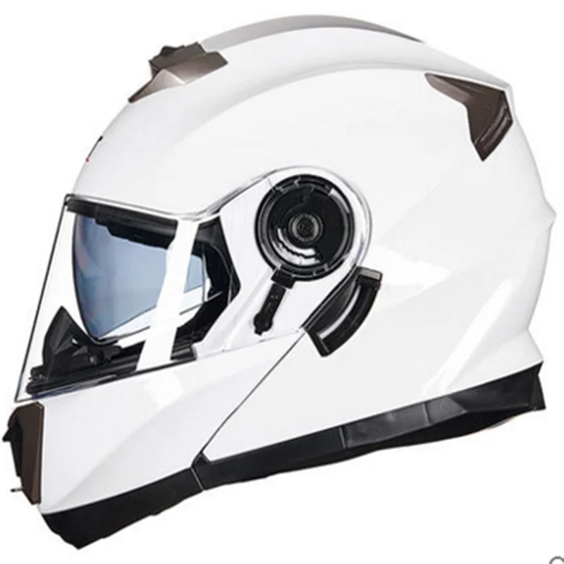 GXT 160 мотоциклетный шлем открытый шлем с двойным щитком Анти-туман полный шлем Capacete 9 цветов Размер: S M L XL XXL