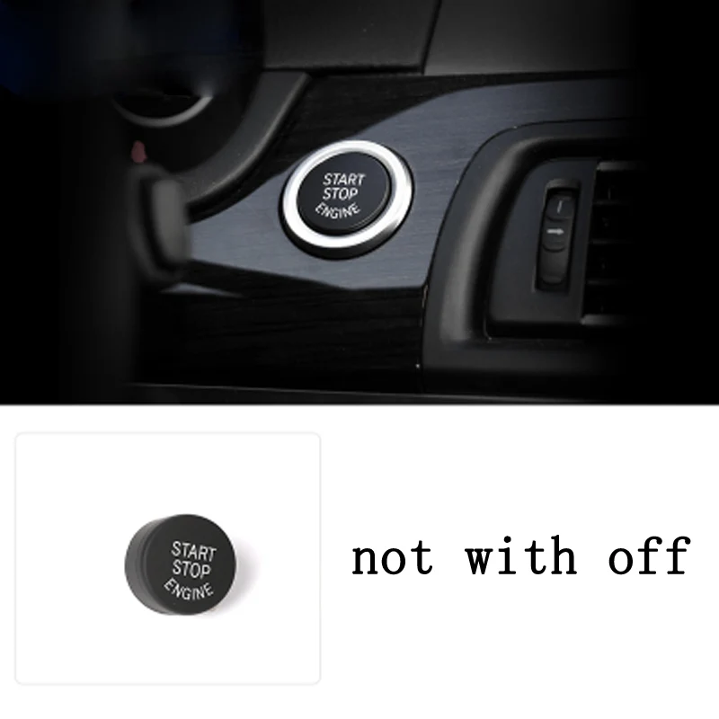 Кнопка включения и остановки двигателя автомобиля сменная КРЫШКА ДЛЯ BMW F Series 1 3 5 7