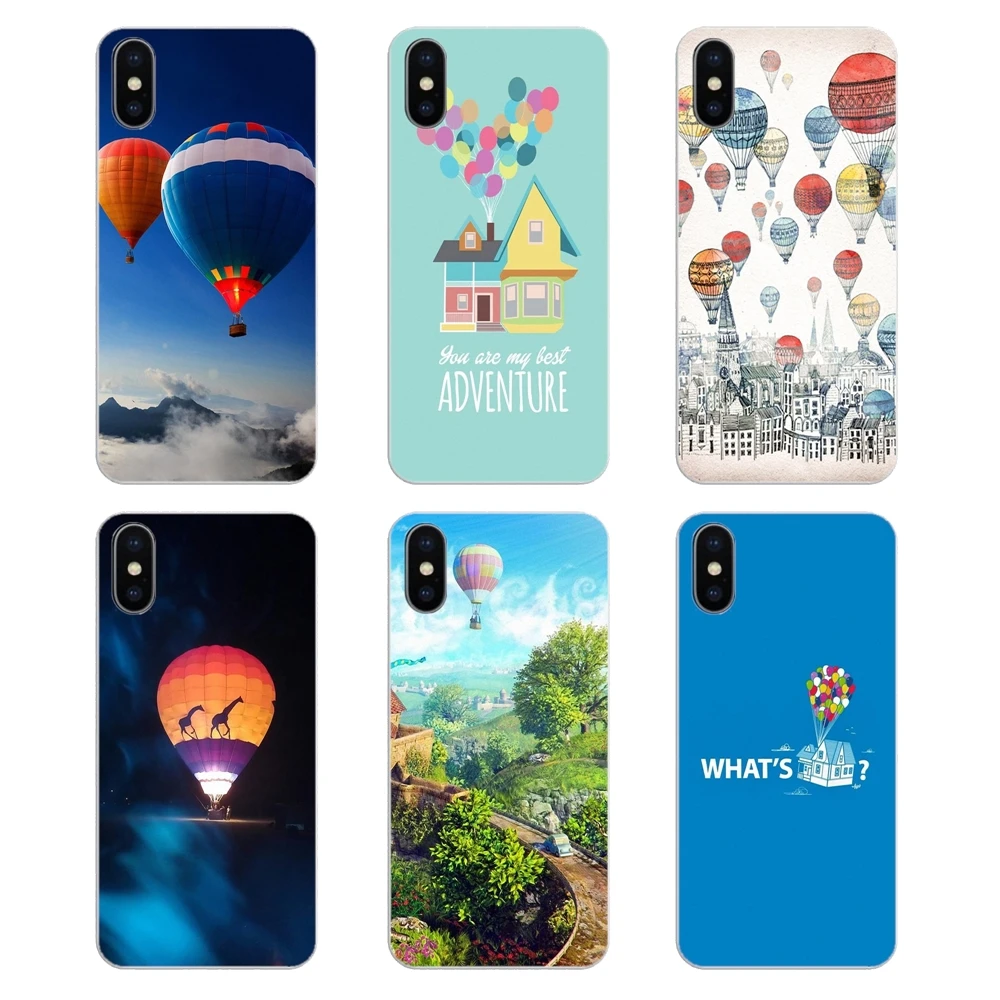 Чехол из ТПУ для Samsung Galaxy A5 A6 A7 A8 A9 J4 J5 J7 J8 2017 2018 Plus Prime бабочка воздушный шар в небе