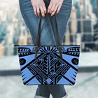 Женская сумка-тоут FORUDESIGNS, с Полинезийским принтом племени, Большая вместительная сумка