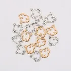 Подвеска облака 40 шт.лот 2 цвета 13x15 мм, Подвески, натуральные Подвески ручной работы, украшения в винтажном стиле для рукоделия, фурнитура для изготовления ювелирных изделий