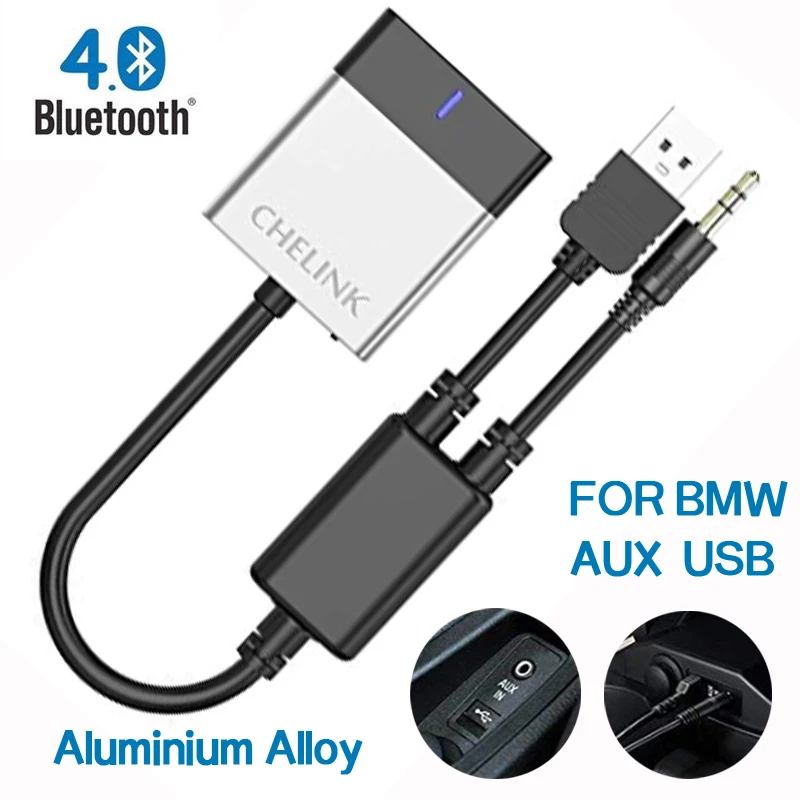 Автомобильный комплект громкой связи helink AUX Bluetooth AMI/MDI/MMI аудио интерфейс адаптер