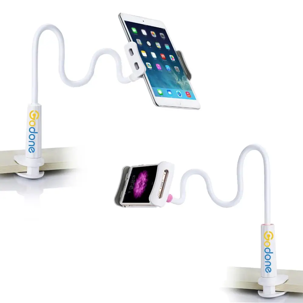 

2020 Lazy Long Arm Phone Holder Flexible Long Arm Gooseneck Tablet Holder for IPHONE 12 and new IPAD, PERFECT CHRISTMAS GIFT