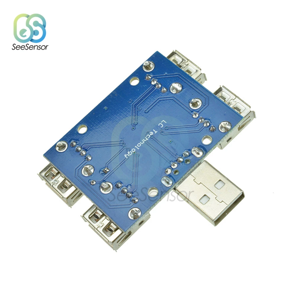 DC 5V usb-хаб контроллер USB2.0 HUB концентратор 4-муфтовый стыковочный USB плата
