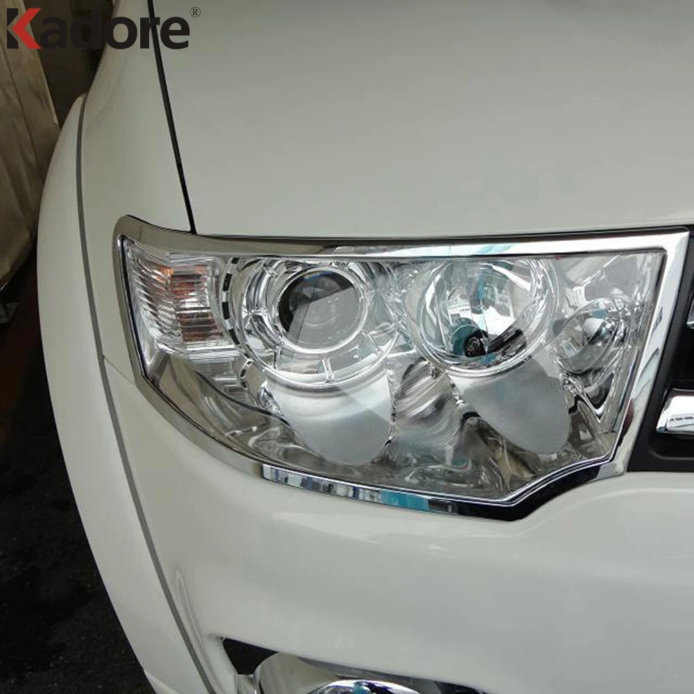 Для Mitsubishi Challenger Pajero Montero Sport 2011 2012 2013 АБС хромированная Защитная панель для