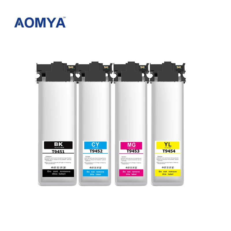 

Aomya T9451 T9452 T9453 T9454 Ink Cartridge With Pigment Ink And Chip For Epson WorkForce Pro WF-C5790 WF-C5710 WF-C5290 WF-C521