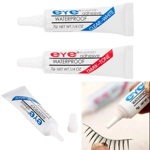 1PC False Eyelash Glue Waterproof Eye Lash Cosmetic Tools Colle Faux Cil False Eyelashes Makeup Adhe in India