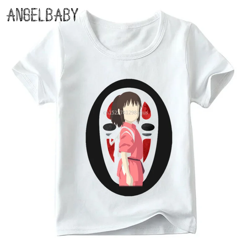 Футболка для мальчиков и девочек с рисунком из японского аниме изображением