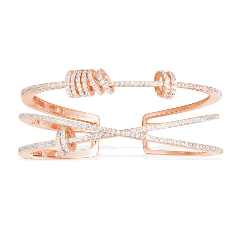 Модные очаровательные стерлингового серебра копия 1:1 розового и серебристого